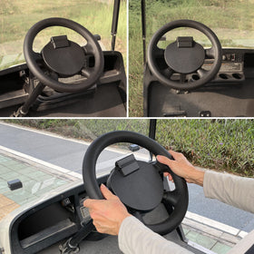 10L0L steering wheel clipboard holder image demonstrates built-in scorecard storage for quick access.