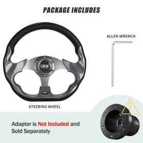 10L0L gray 12.5-inch wheel on Onward Tempo for stylish upgrade