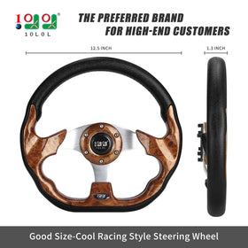 10L0L steering wheel Yamaha compatibility for easy upgrades and better grip.