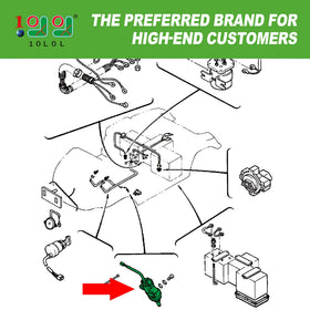 10L0L stop switch for Yamaha G16 enables reliable startup in daily golf cart use