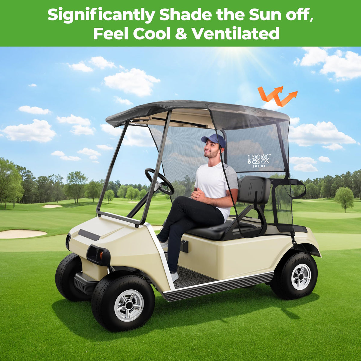 10L0L 600D polyester top highlights durable construction for long-lasting use