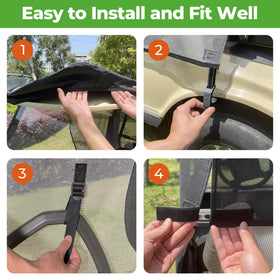 10L0L roof-fit 59in x 41in ensures snug attachment on OEM roofs