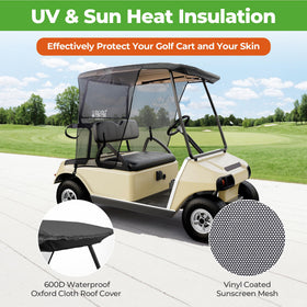 10L0L adjustable straps with retractable buckle secure the cover quickly