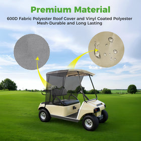 10L0L EZGO TXT RXV compatibility shade supports shade on sunny rides