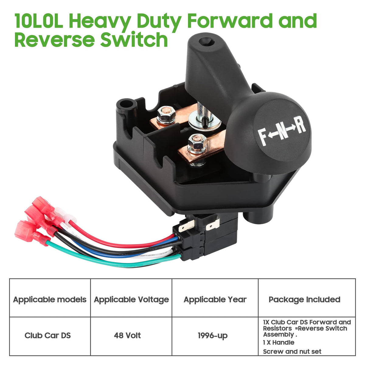 10L0L switch handle 1012987 shown as part of replacement kit.