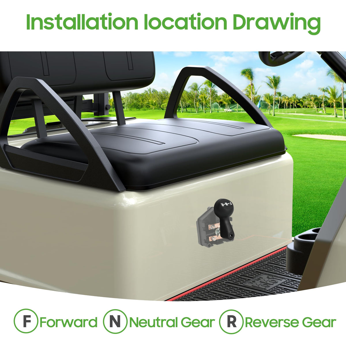 10L0L switch housing blends ABS and metal for durable performance on the move.