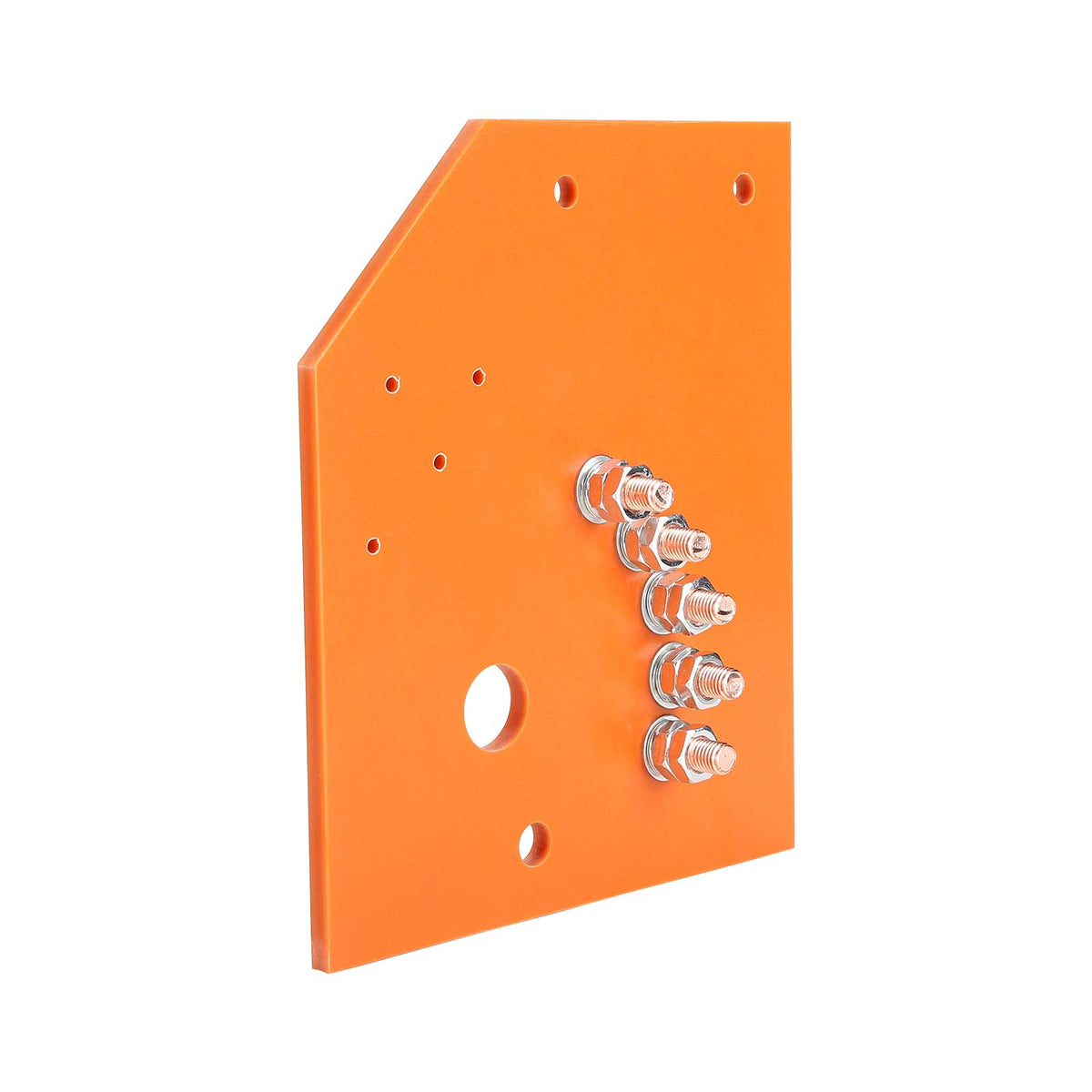 10L0L switch plate with nuts and washers; complete mounting kit for easy installation.