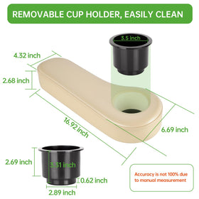 10L0L thickened base plate armrest delivers stable support on busy rides