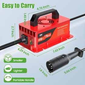 10L0L three-battery-types charging supports Lead-Acid, Maintenance-Free, LiFePO4.