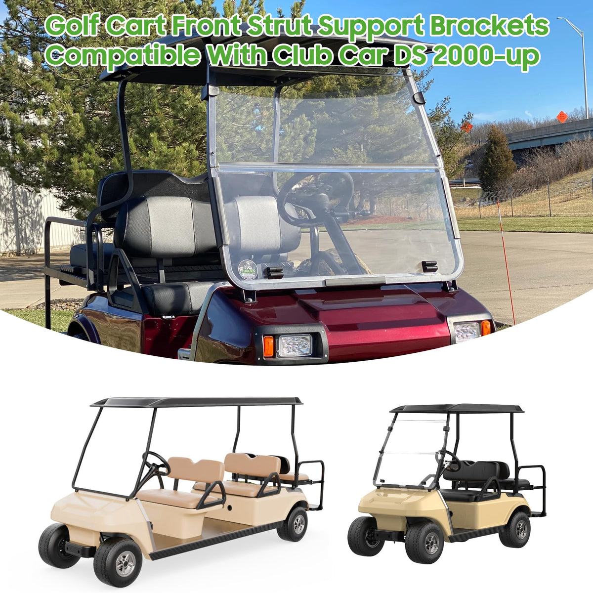 10L0L three-bracket kit provides balanced front support.