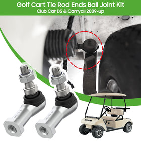 10L0L tie rod end kit close-up shows robust materials and rust resistance.
