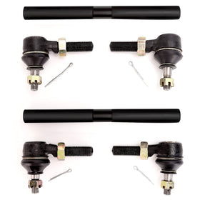 10L0L tie rod ends right and left thread view showing fitment versatility