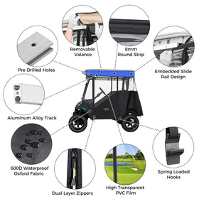 10L0L includes hardware and an English manual for smooth installation.