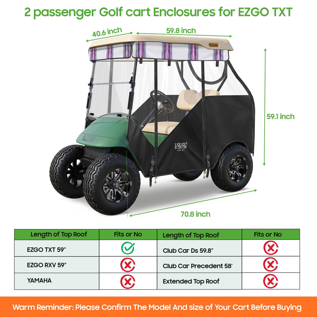 10L0L track-style enclosure side view right highlights quick installation features