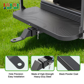 10L0L secure connection between cart and trailer for safe towing