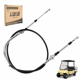10L0L 63-inch transmission shift cable for Club Car DS improves forward and reverse control.