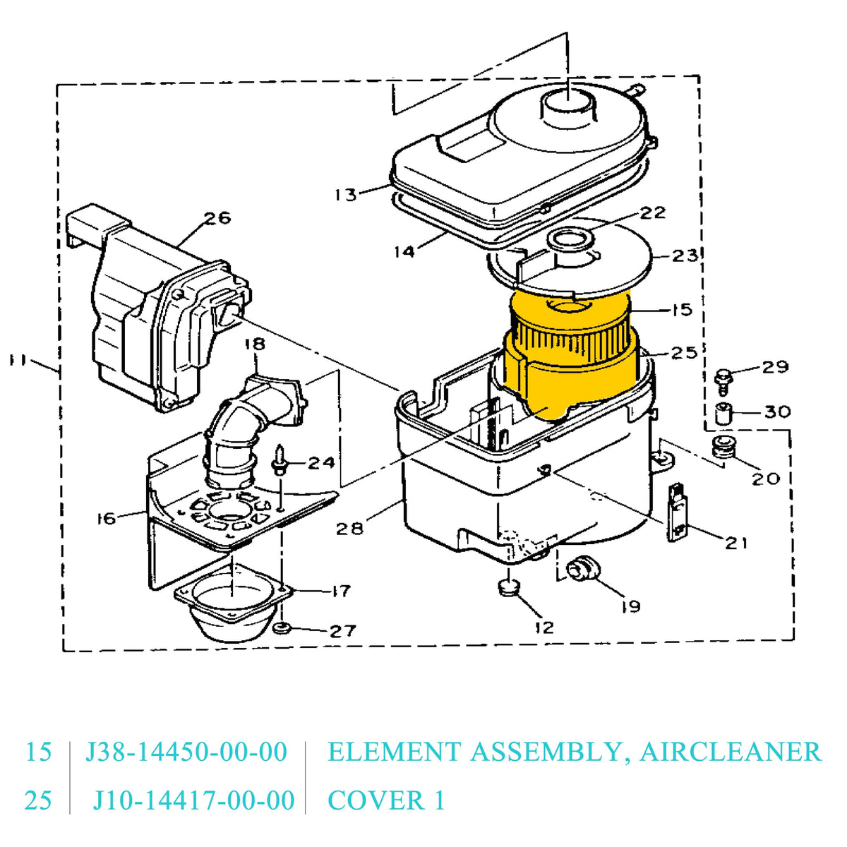 10L0L durable filter paper enhances dust capture and airflow.