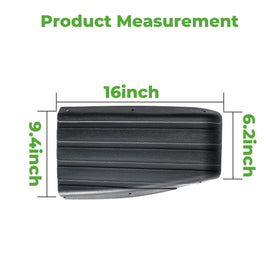 10L0L two-guard package provides complete rear protection for Club Car DS.