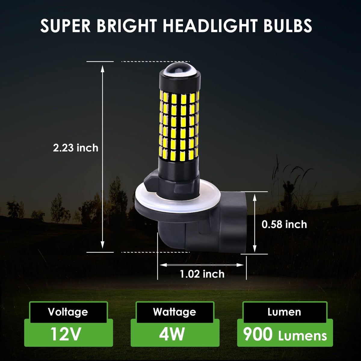 10L0L two-pack bulbs for easy replacement and value.