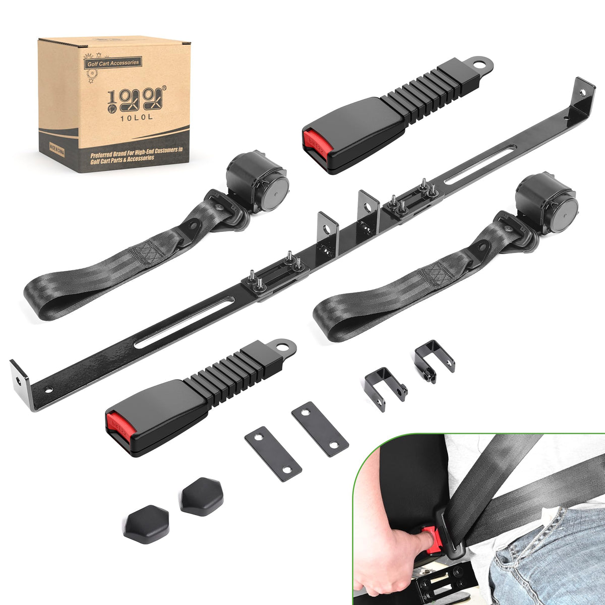 10L0L two-passenger front-seat kit enhances daily rides and community use.