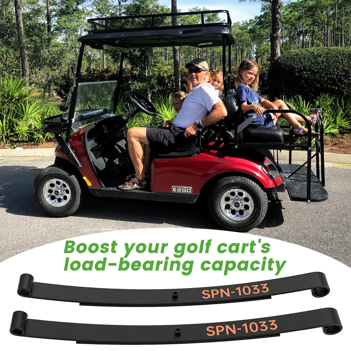 10L0L U-bolts kit supports secure leaf-spring installation