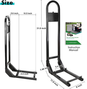 10L0L U-shape design grab bar enhances secure gripping and easy entry