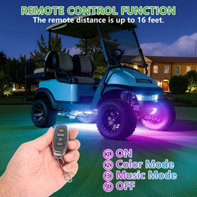 10L0L underbody light kit app control screen shows customization options