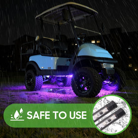 10L0L underbody light kit IP67 durable housing resists rain and mud