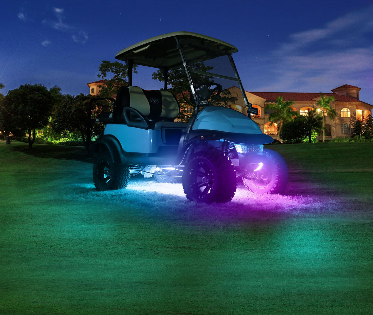 10L0L underbody light kit music sync demo shows beat-driven effects