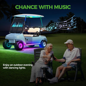 10L0L underglow kit music sync mode links lights to music rhythm
