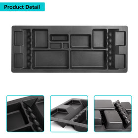 10L0L easy-clean underseat tray simplifies maintenance and quick removal