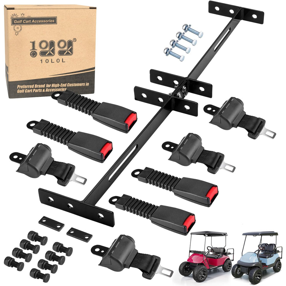 10L0L universal four-passenger belt bracket for front seat shows secure mounting