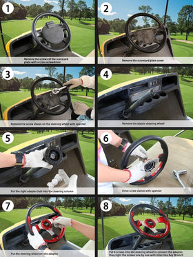 10L0L compatible with 5/6-hole wheels for versatile steering options.