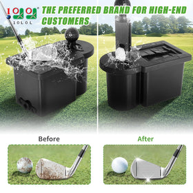 10L0L universal ball washer side view showing accessibility