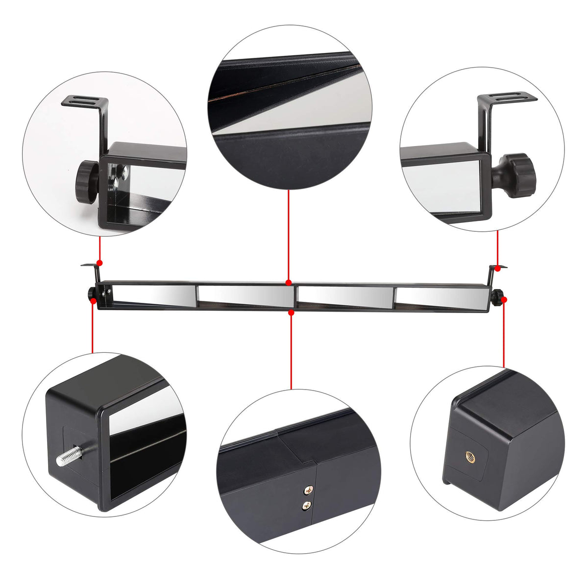 10L0L universal-fit brackets allow quick, tool-free installation.