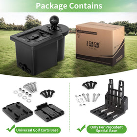 10L0L universal cart bracket confirms broad EZGO, Yamaha, and Club Car compatibility