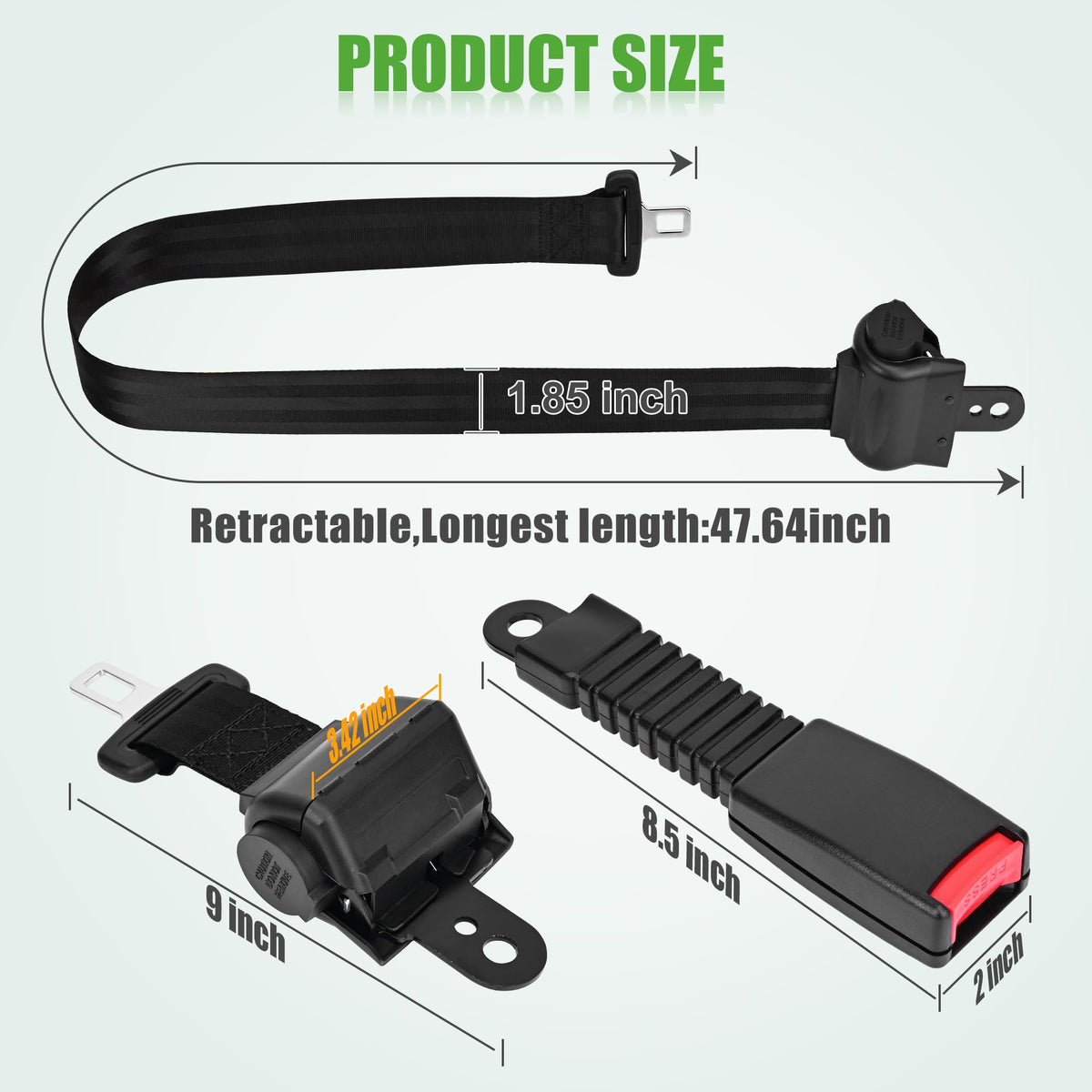 10L0L universal-fit adaptation fits most golf carts and go-karts.