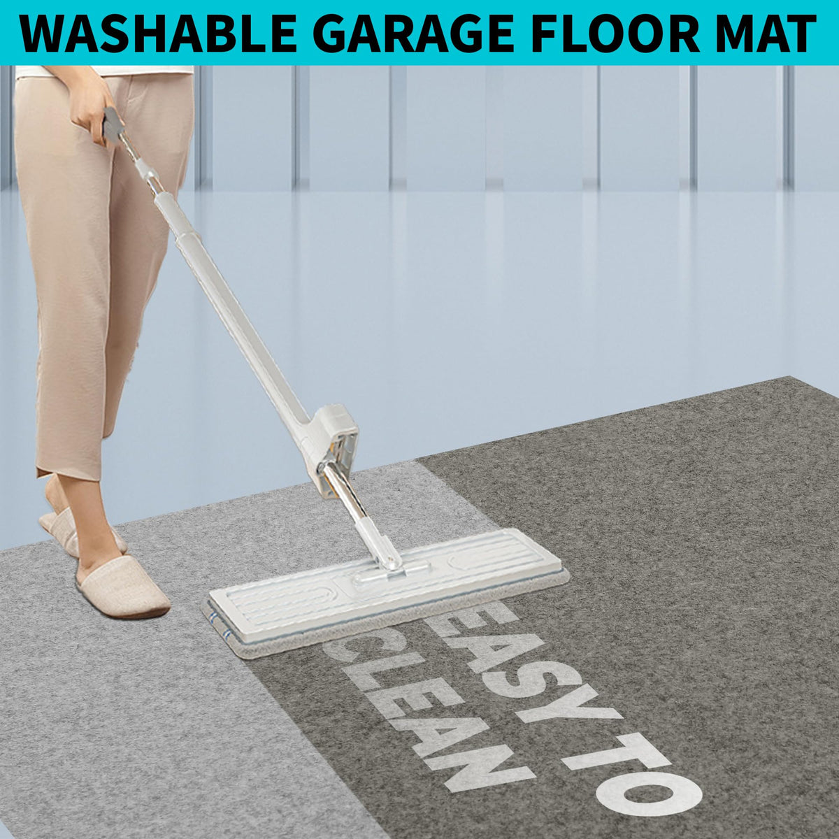 10L0L Universal-fit mat accommodates golf carts and more