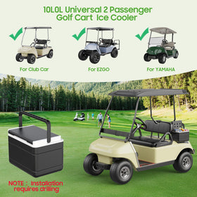 10L0L universal-fit cooler works with EZGO Club Car and Yamaha carts