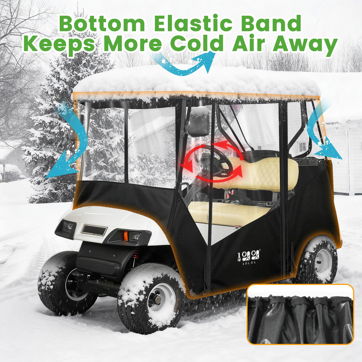 10L0L universal fit for EZGO TXT RXV and Club Car DS Precedent