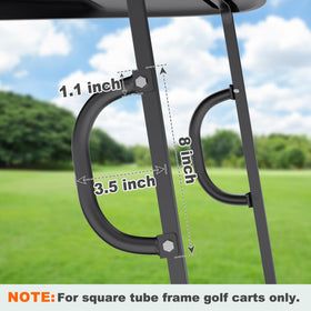 10L0L universal-fit handle kit works with Yamaha, EZGO, Club Car roofs