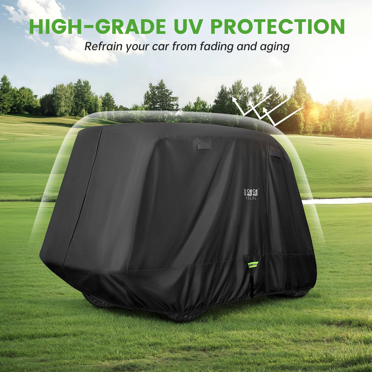 Universal fit imagery for Yamaha, EZGO, and Club Car golf carts