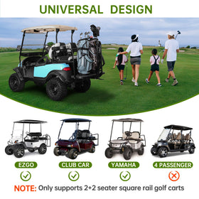 10L0L bag holder fits 1-inch square frame on 2+2 carts