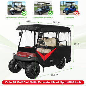 10L0L 3D window provides clear panoramic view and anti-glare in rain.