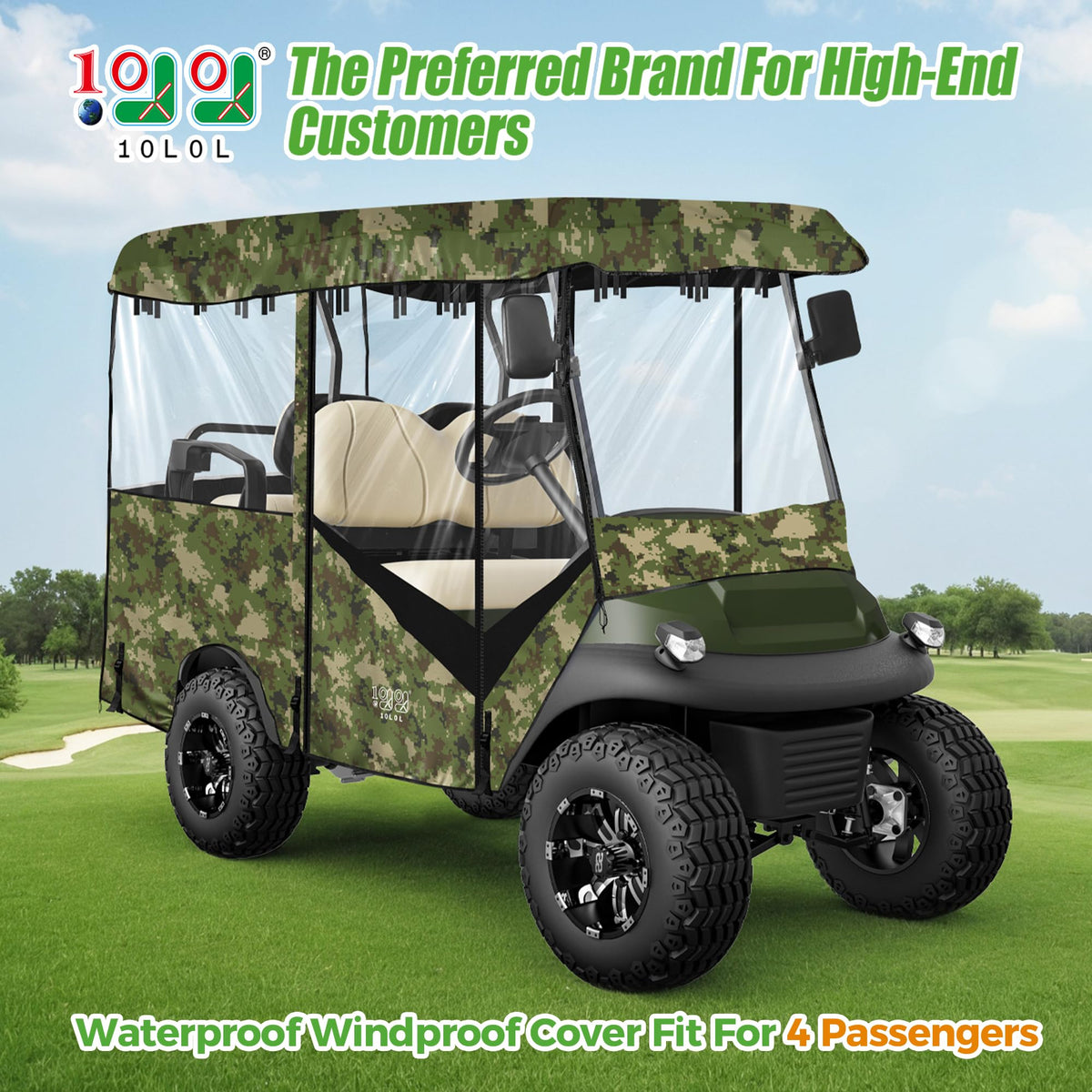 10L0L enclosure features anti-jam track for one-handed opening in windy conditions.