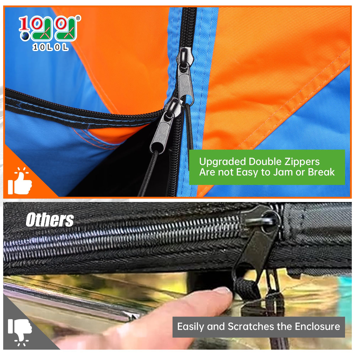 10L0L universal golf cart enclosure club-car-fit suitable for Club Car.