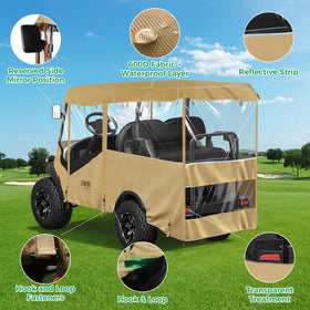 10L0L universal-fit enclosure compatible with Yamaha EZGO Club Car