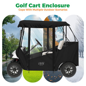 10L0L roll-up sides enable quick access and ventilation