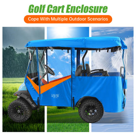 10L0L windproof-design enclosure helps resist gusts during open rides.
