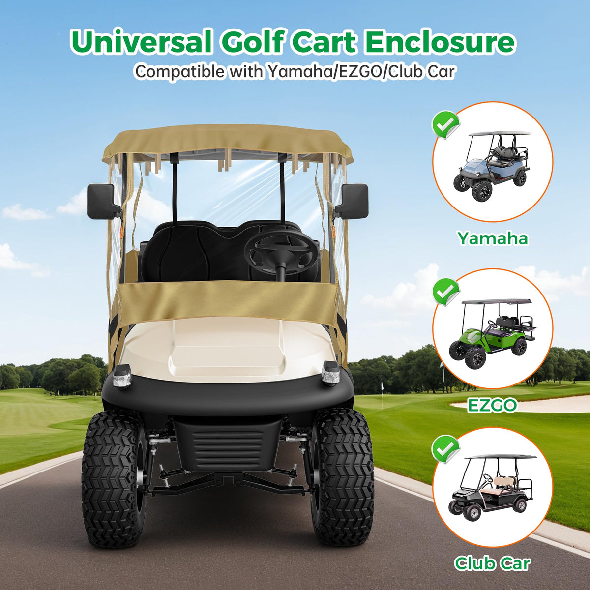 10L0L zip design with reinforced flap supports smooth operation